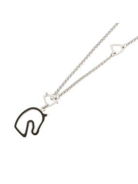 Hermes Necklace Silver
